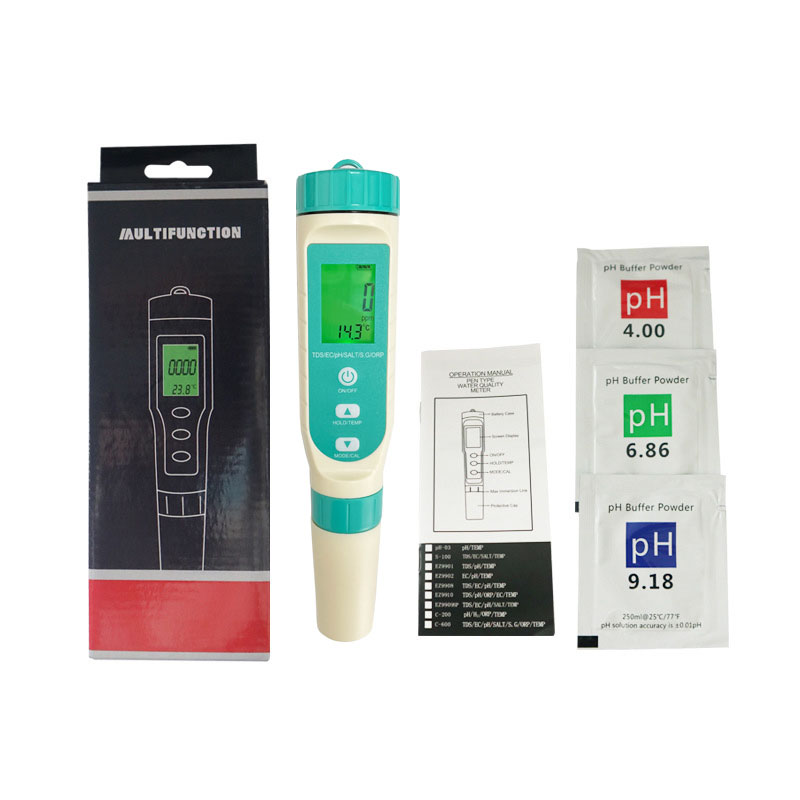 Ph Meter Digital Water Tester - 2023 Newest 7 in 1 PH