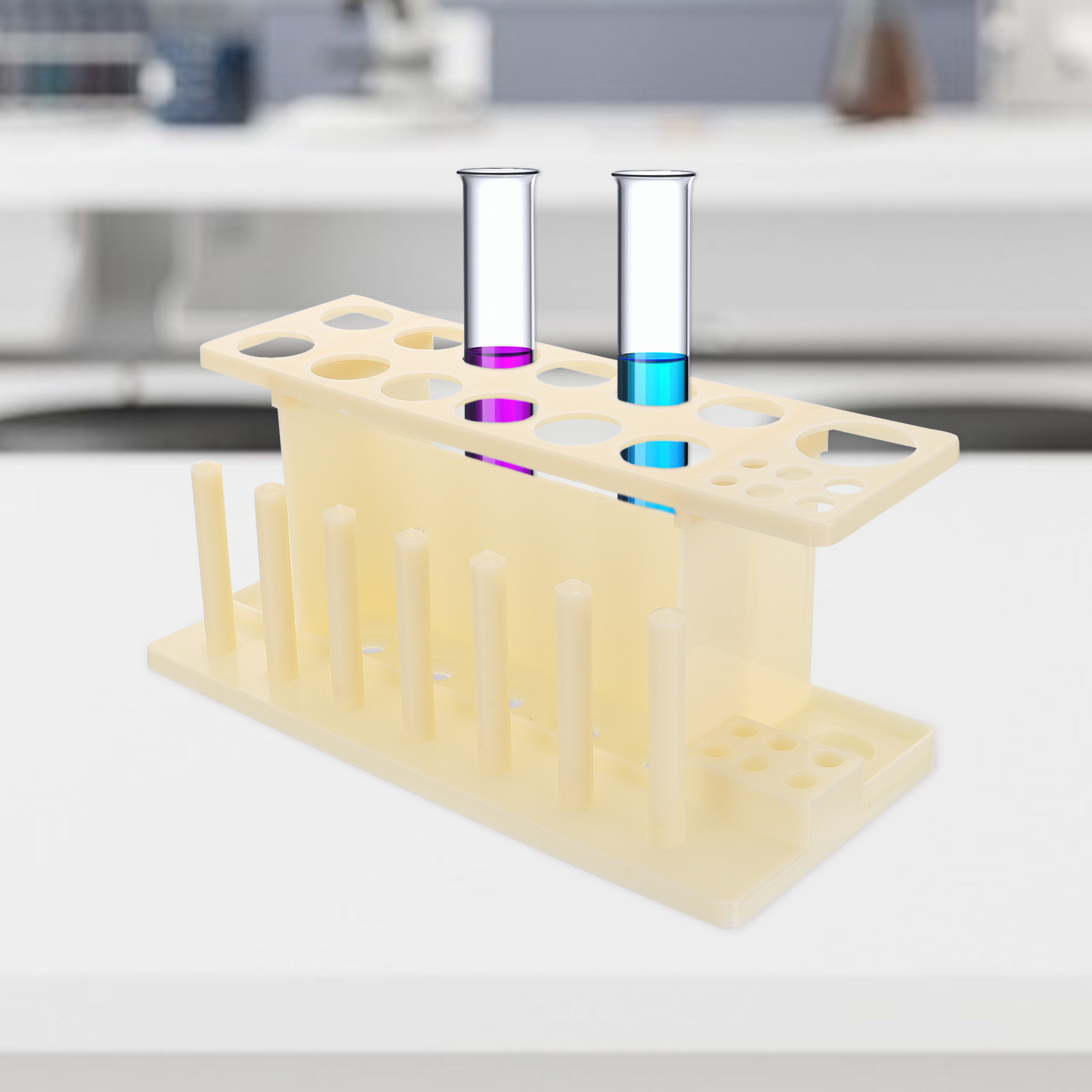 Test Tube Racks Wood Laborator - đánh giá và giá Lab Equipment