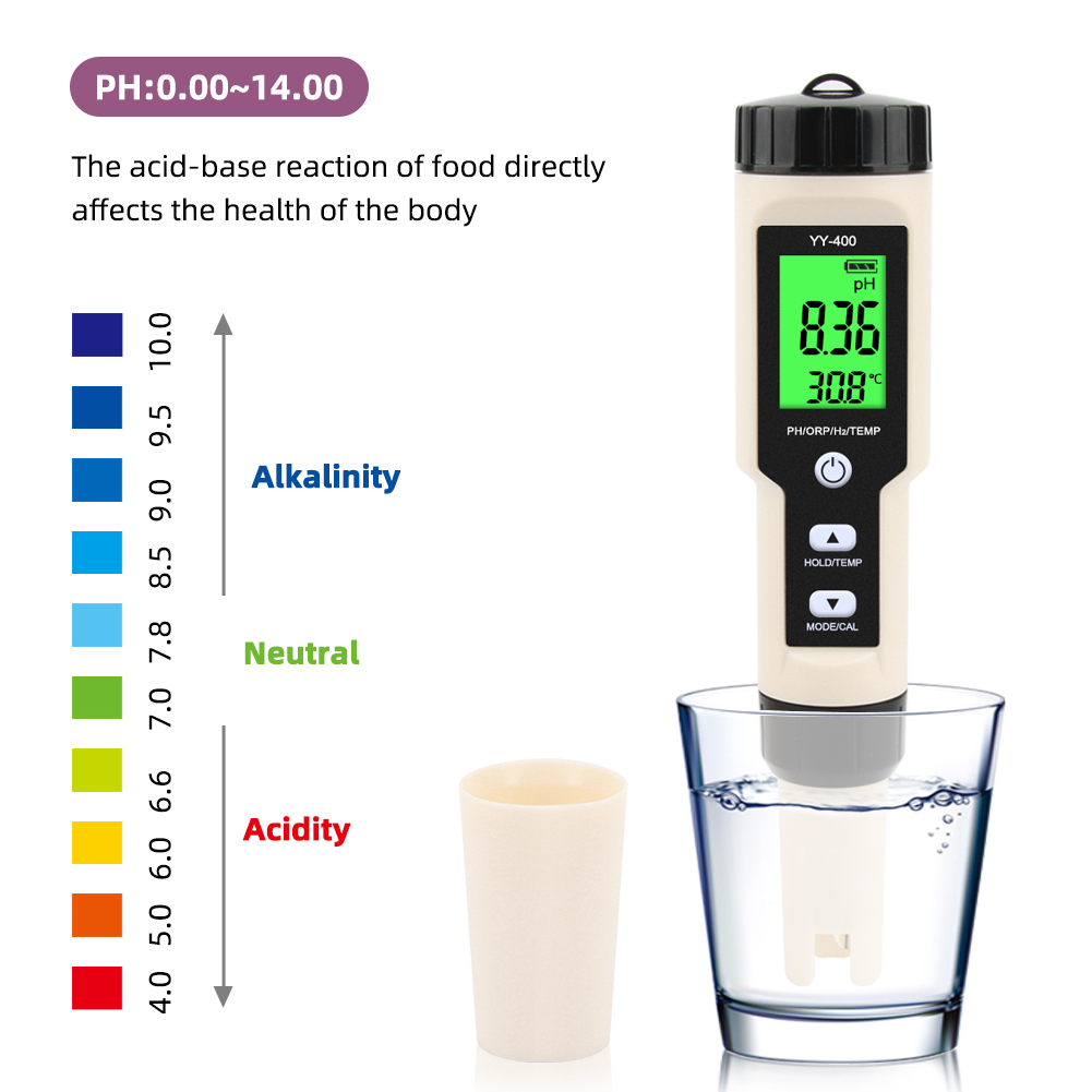 Yieryi YY-400 4-In-1 Digital P - đánh giá và giá Ph Meter Digital Water Tester