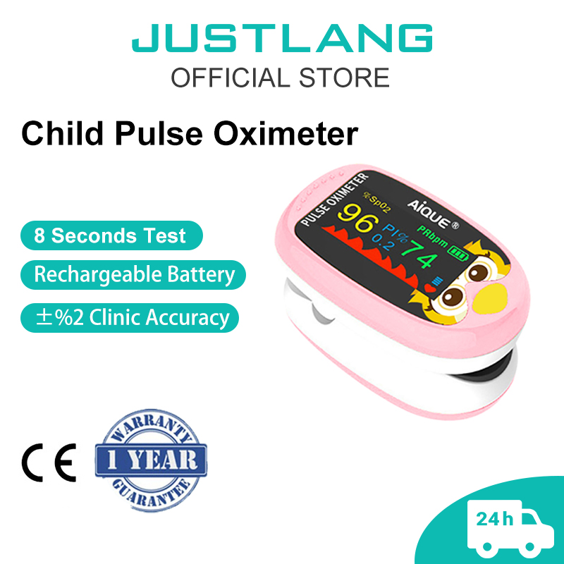 JUSTLANG Digital Cartoon Oxime - đánh giá và giá Pulse Oximeter Fingertip Rechargeable