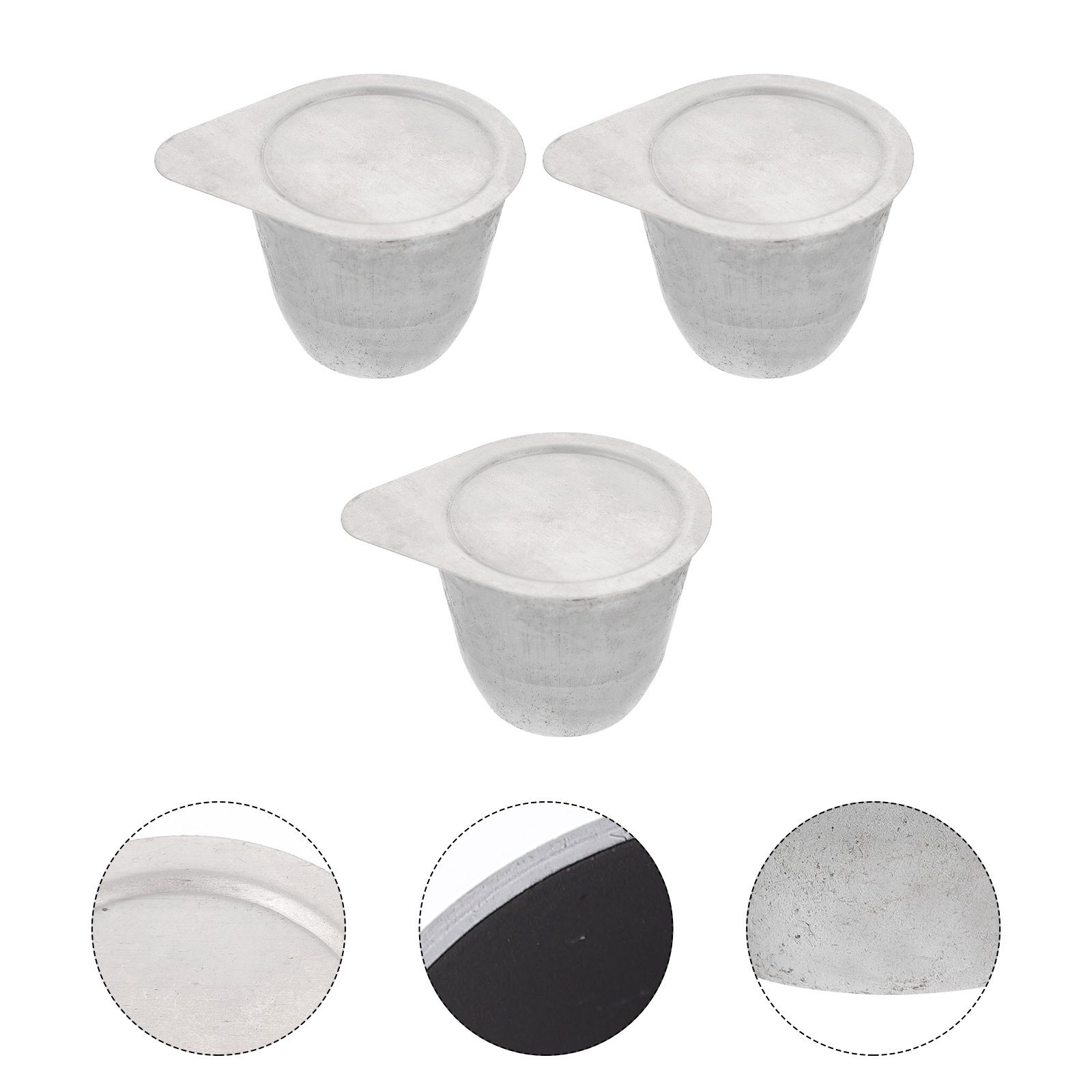 5Pcs Nickel Crucible with Lid  - đánh giá và giá Industrial Tools