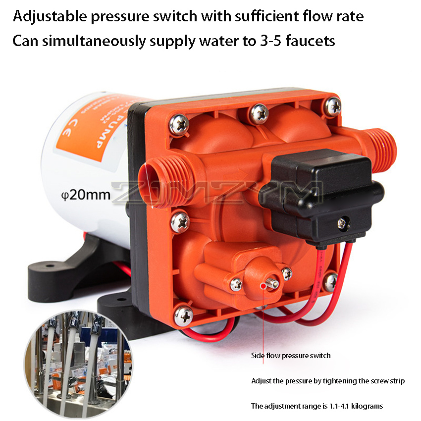 42 Series RV Water Pump Self E - đánh giá và giá Mini Peristaltic Pump 12V