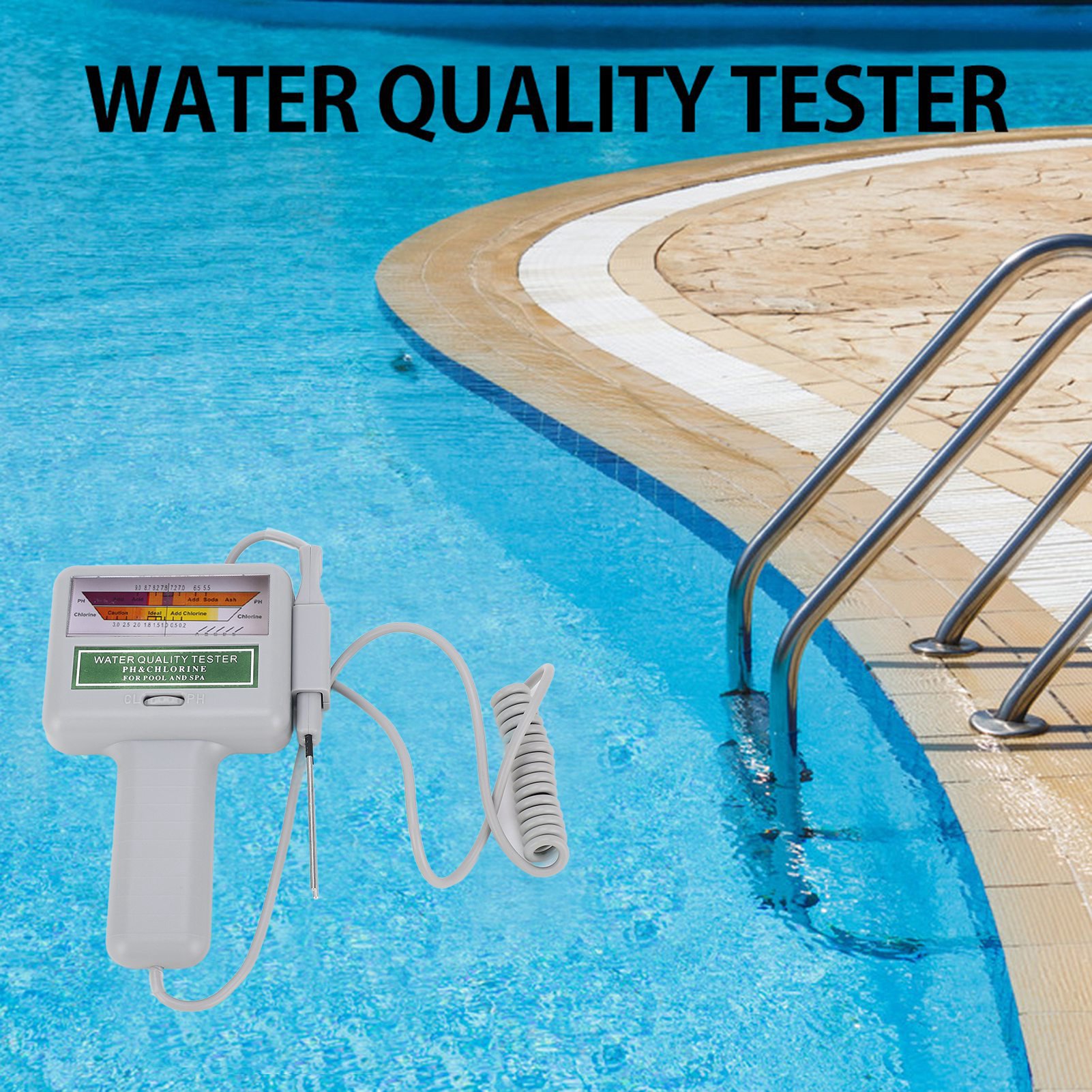 Digital Pool Water Tester pH C - đánh giá và giá Ph Meter Digital Water Tester