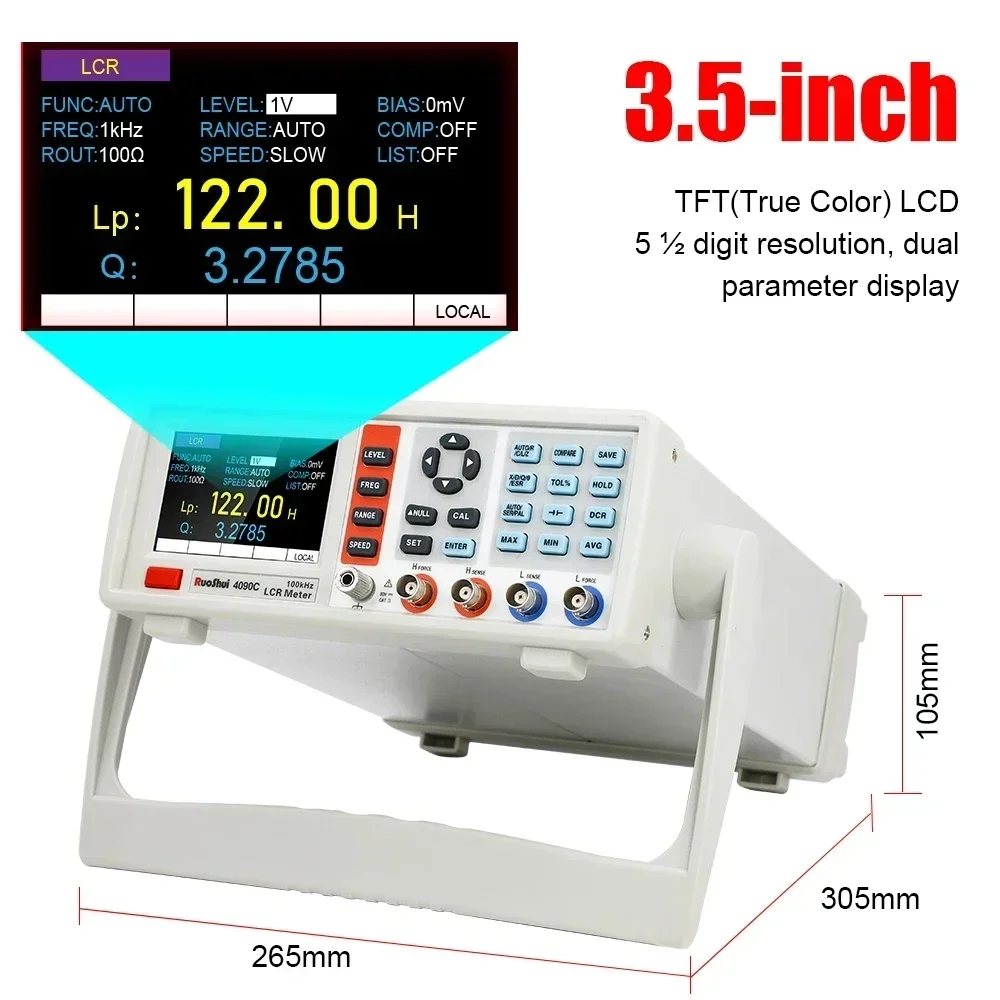Digital LCR Meter Desktop Capa - đánh giá và giá Test Instruments